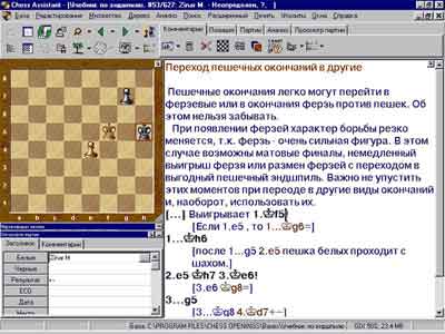 Chess Assistant - Учебник по эндшпилю